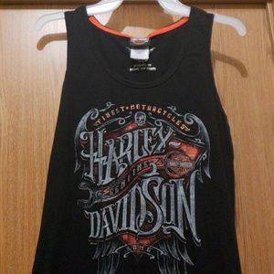 Harley Davidson tank